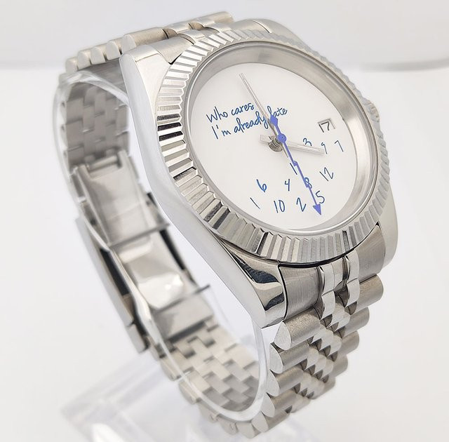 OUMASHI Herrenuhr, Automatik, Edelstahl, 39 mm, Saphirglas - Bild 1