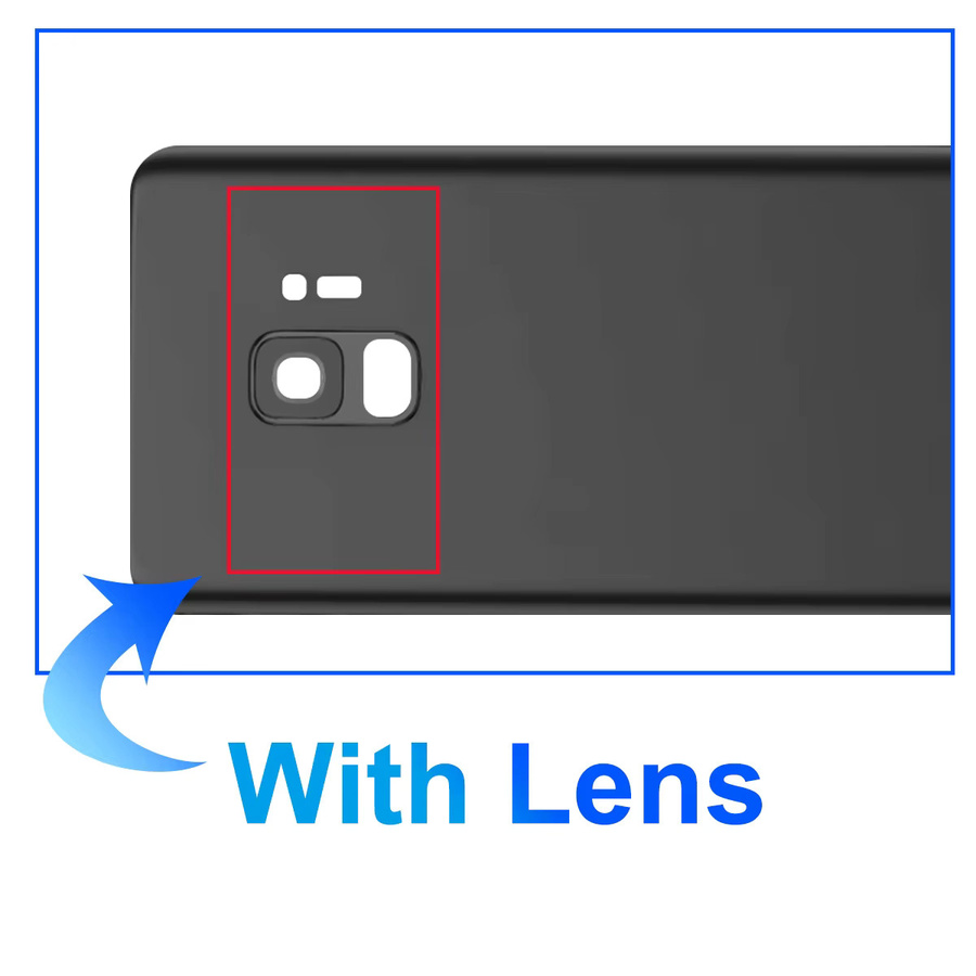 Sinmaytai Akku-Rückabdeckung für Samsung S9 Plus in Gold inklusive Glasplatte und Kameraobjektiv-Ersatz - Bild 4