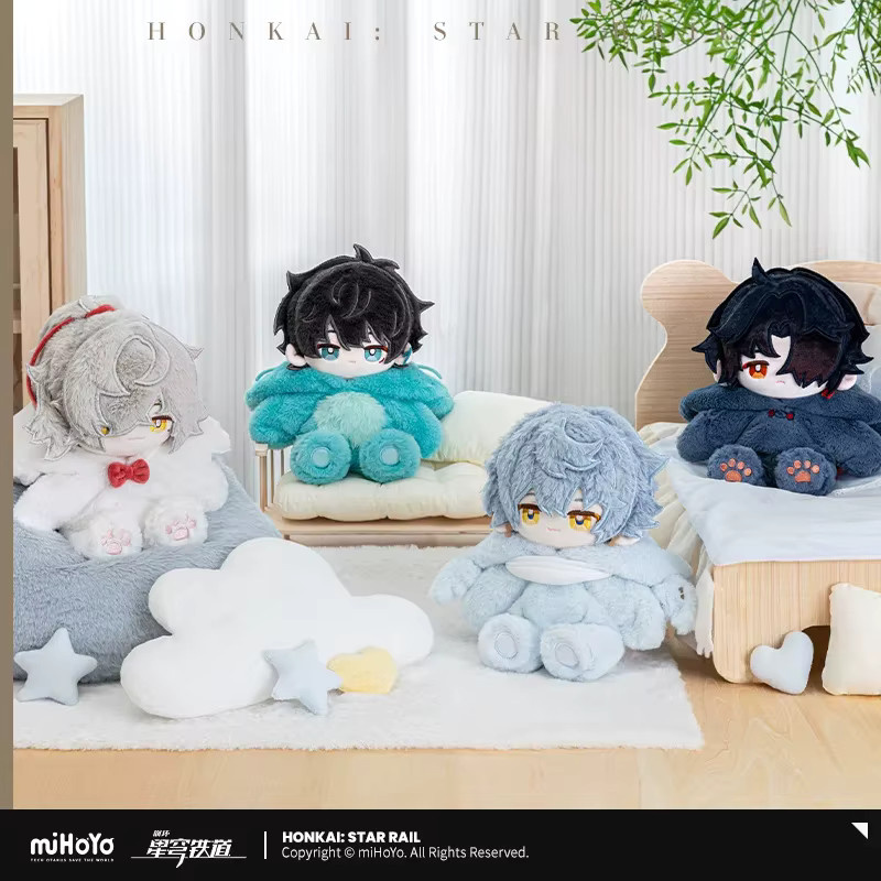 Honkai Star Rail Anime Kissen aus Baumwolle mit Danheng, Jingyuan, Blade und Sunday für dein Cosplay oder als Deko - Bild 2