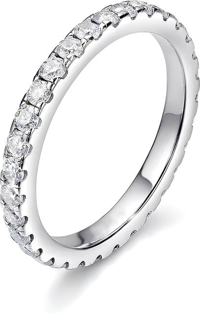 Ring Edelstahl, Zirkonia, Unisex - Bild 1