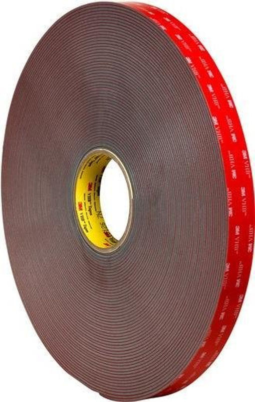 3M Doppelseitiges Klebeband aus Acrylat-Polymer Grau Breite: 19 mm, Länge: 5,5 m - Bild 2