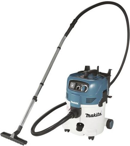 Makita Nass-/Trockensauger VC3012M in Blau mit 1500 W Leistung und 30 l Behältervolumen, Staubklasse M zertifiziert - Bild 1