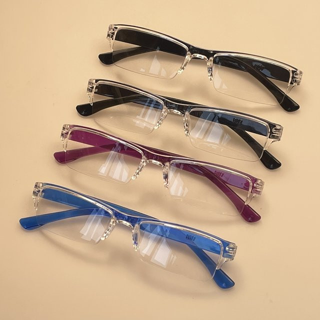 ZXWLYXGX Lesebrille, quadratisch, Kunststoff, Unisex - Bild 1