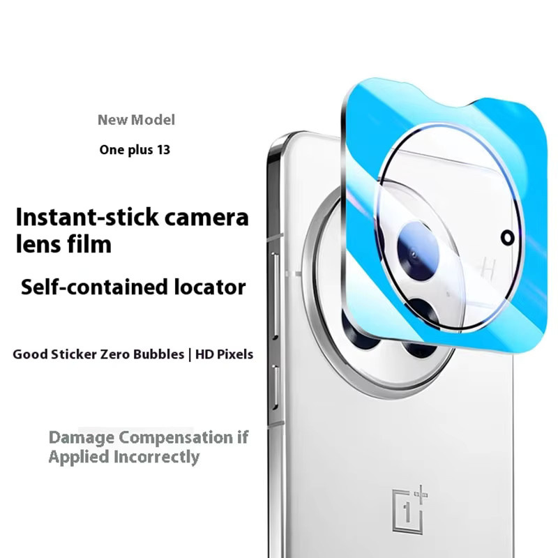 3er-Set OnePlus Kameralinsen-Schutzglas mit Installationshilfe, transparent - Bild 2