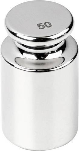 Kern F1 Einzelgewicht 50g in ECO-Form aus poliertem Edelstahl, Silber - Bild 1