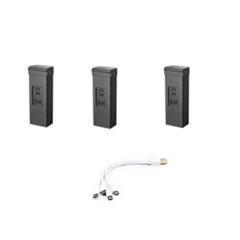 Tccicadas RG706MAX RC-Drohne Zubehör Set mit 7,4V 3000mAh Akku und Propellern in Schwarz - Bild 2