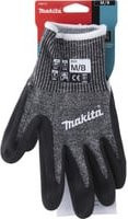Makita Arbeitshandschuhe P-84713 Schnittfest Nitril Schwarz Grau Grösse M - Bild 1