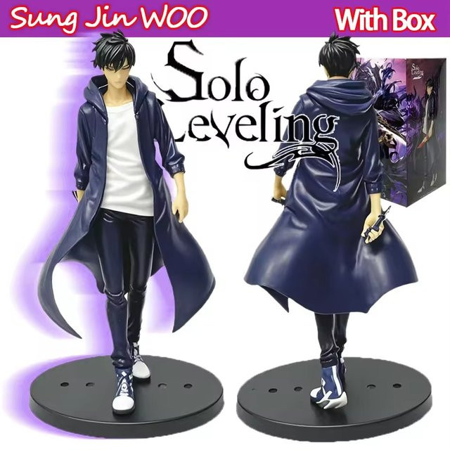ESPRESTO Anime Figur Sung Jin Woo Excite Motions-1 Kampf Szene Modell aus PVC, Multicolor, Höhe: 21 cm - Bild 1