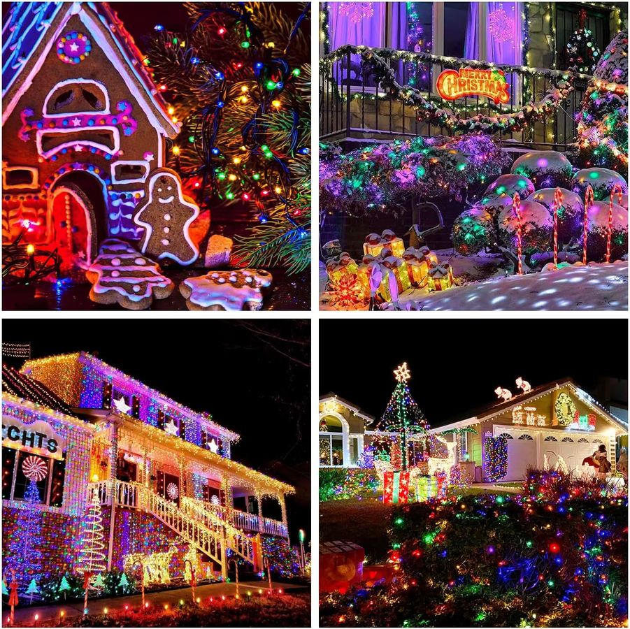 Rybakov Atmosphärenlichter für Halloween und Weihnachten zur Dekoration von Innenräumen und Außenbereichen wie Garten oder Partyflächen - Bild 4