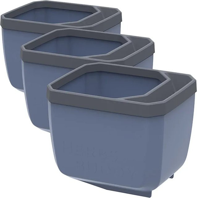 Gusta Garden Herbs Buddy Anzuchtgefäß für Kräuter und Zimmerpflanzen, Grün, Durchmesser: 16,3 cm - Bild 1