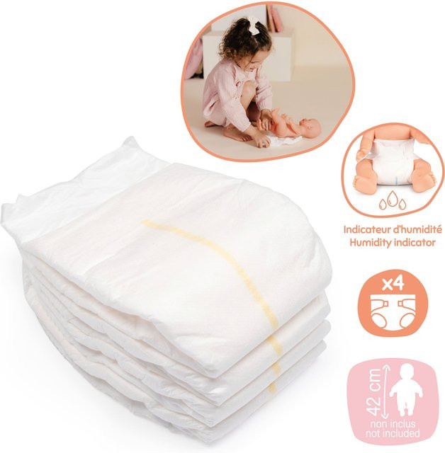 Smoby Baby Nurse Puppenwindeln Zubehör ab 3 Jahren - Bild 1