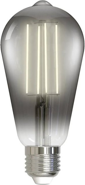 LUUMR Smart LED Filament Lampe ST64 E27 aus Glas, Transparent, Warmweiß, Dimmbar, kompatibel mit ZigBee, Tuya und Philips Hue - Bild 1