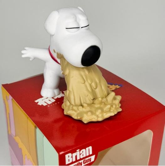 Family Guy Brian Stewie Ente Actionfigur, 10cm, ab 14 Jahren - Bild 1