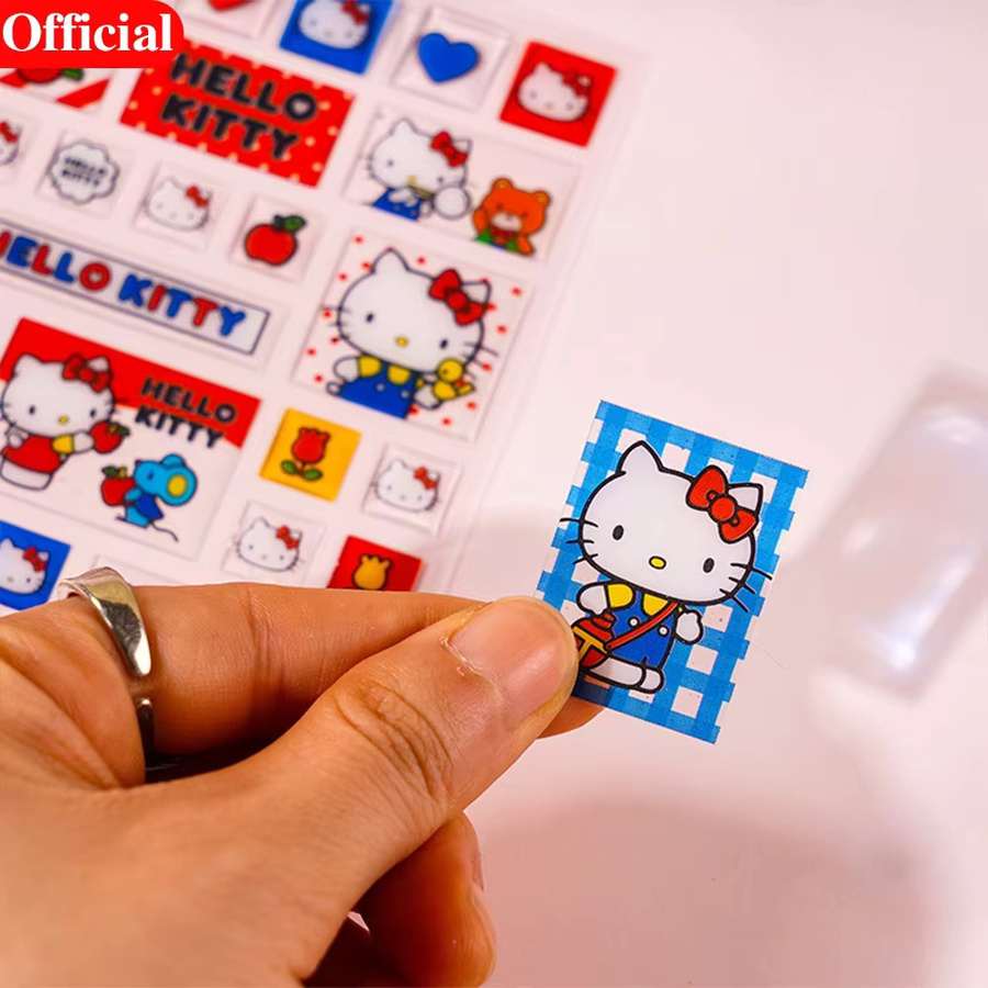 Sanrio Hello Kitty 3D-Kristallaufkleber, multicolor - Bild 3