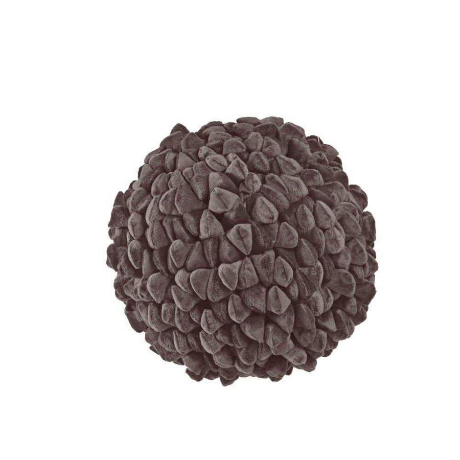 Haans Lifestyle Kissen Ball Pebble Earth in Taupe, Durchmesser: 26 cm - Bild 1