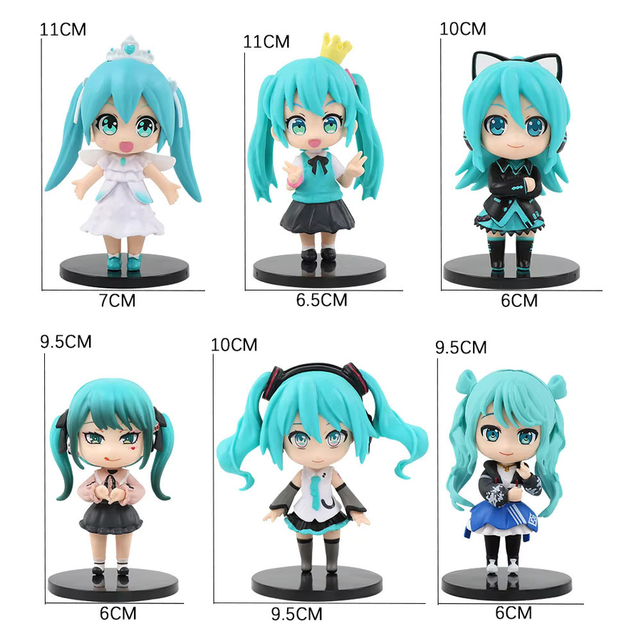 Bandai Hatsune Miku Blind Box Figuren, 6-teiliges Set - Bild 2