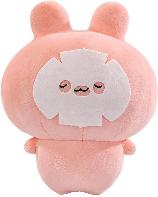 Yiran toy Kawaii Asamimi Plüschtier, Rosa Hase, 30cm - Bild 1