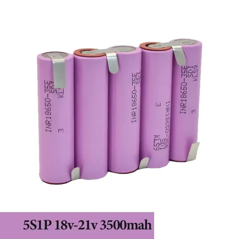 Schweiß-Akkupack 35E 18650 für Schraubendreher-Akkus in Purple - Bild 2