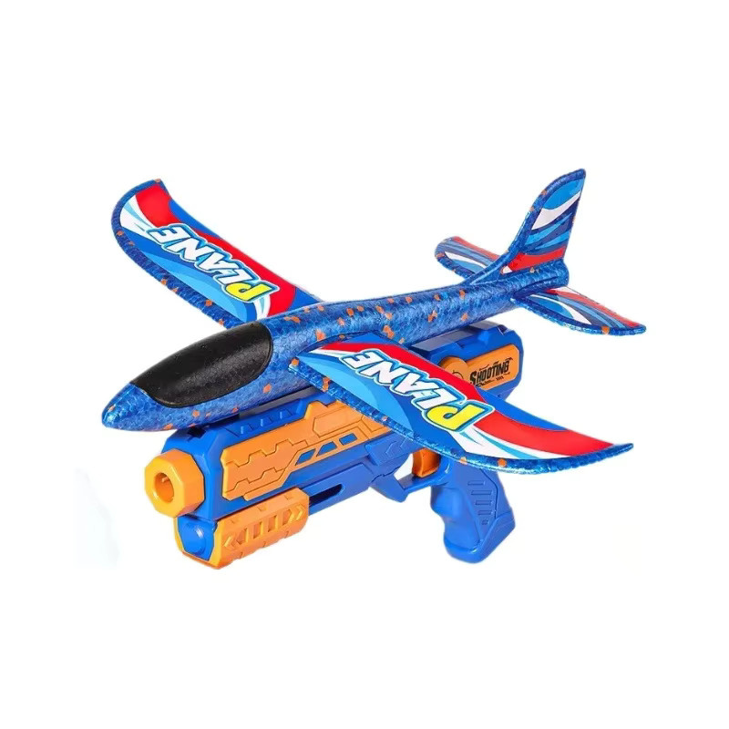 MYGVN Katapult Flugzeug Pistole, Spielzeug, mit weichen Kugeln - Bild 3