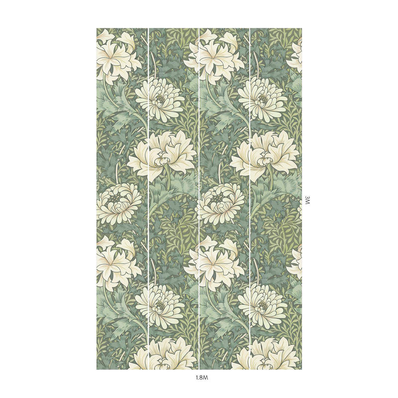 House of Hackney Tapete Chrysanthemum Magna Sap Breite: 300 cm, Höhe: 180 cm - Bild 4