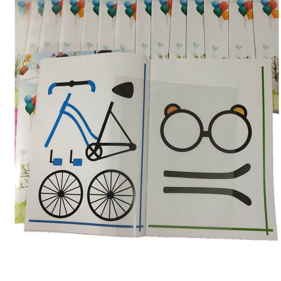 OEING 3D-Zeichenstift Set mit transparentem Zeichenbrett und Mustern in Mehrfarbig für Kinder - Bild 2