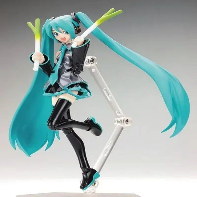 Hatsune Miku Anime-Figur Figma 014 aus PVC in Multicolor - Bild 1