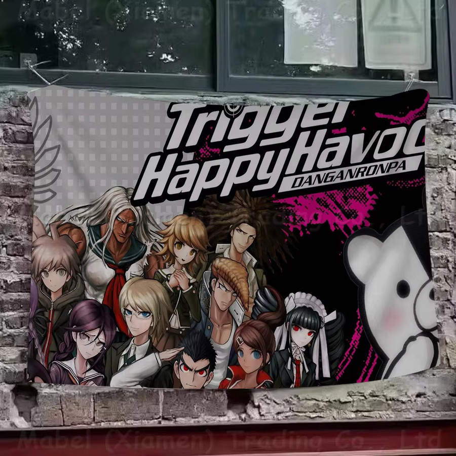 Rastar Anime Danganronpa Wandbanner Textil Multicolor B: 70 cm, H: 50 cm - Bild 6