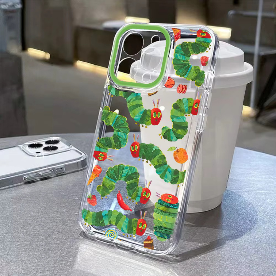 Caterpilla Handyhülle für iPhone 11 bis iPhone 17 Pro Max transparent - Bild 2