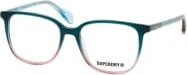 Superdry SDO 3023 Korrektionsbrille, Vollrand, quadratisch, blau multicolour, Kunststoff, Damen - Bild 1