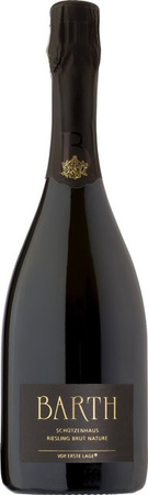 Barth Schützenhaus Sekt Riesling Brut Nature, Rheingau, 2019, 0,75 l