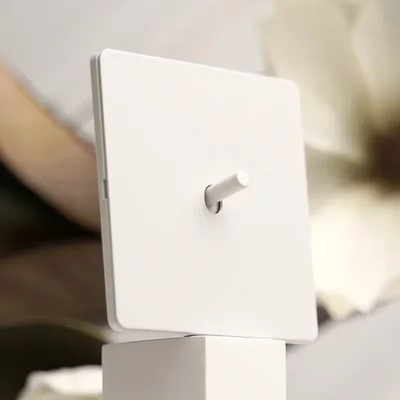 Depo Guye Antiker Wanddimmer mit USB-Steckdose aus weißem Edelstahl, Kippschalter für 220 V - Bild 2