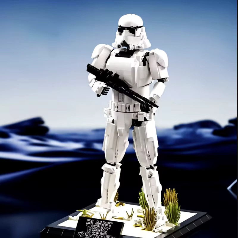 Hot Toys Star Wars Imperial Stormtrooper Soldat, Bausteine, 1970 Teile - Bild 5