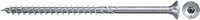Fischer Power-Fast II Spanplattenschraube mit Senkkopf und Torx-Antrieb, verzinkter Stahl, Durchmesser: 5,0 mm, Länge: 120 mm - Bild 1