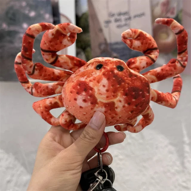 MIAOOWA Krabbe Plüschtier, Rot - Bild 1
