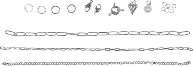 Rayher Bastelset Armbänder Click & Match, Silber, Metall, Unisex - Bild 1