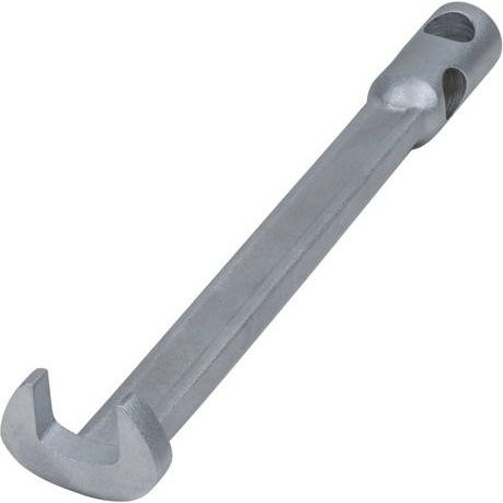 KS Tools Klauenschlüssel aus Stahl in Silber mit einer Schlüsselweite von 14 mm - Bild 1