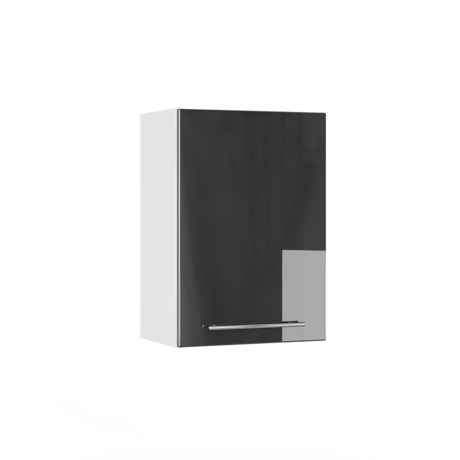 Vicco Hängeschrank Fame-Line Küchenschrank Anthrazit Hochglanz und Weiß mit Soft-Close-Türen Breite: 50 cm, Höhe: 72 cm, Tiefe: 34,1 cm - Bild 2