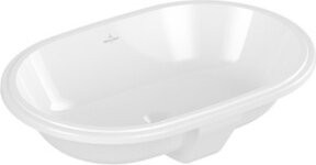 Villeroy & Boch Unterbauwaschbecken Architectura aus Keramik, oval, mit Überlauf, weiß, B: 57 cm, T: 37 cm - Bild 1