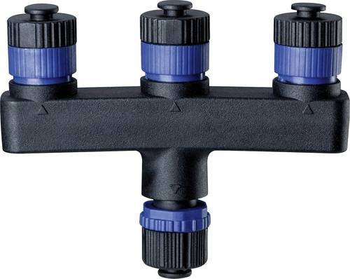 Paulmann Plug & Shine 3fach-Verteiler Schwarz IP68 aus Kunststoff für Außenbereich - Bild 1