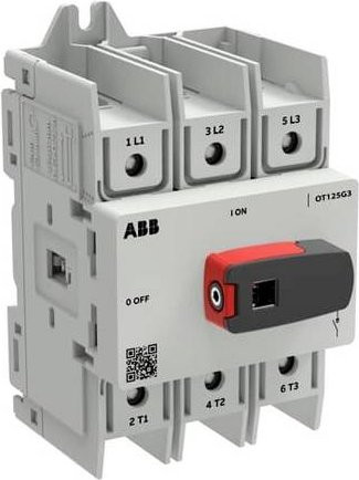 ABB OT125G3-3BS Lasttrennschalter in Grau - Bild 1
