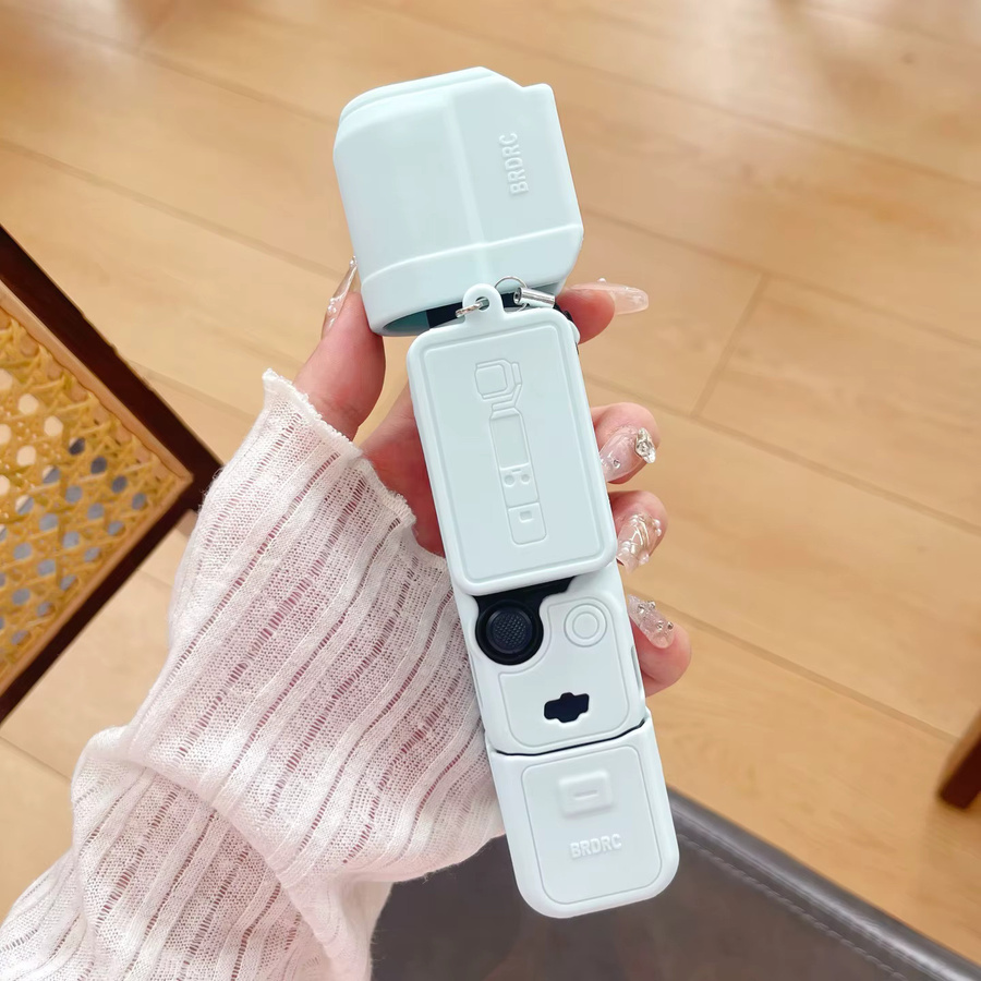 Kratzfeste Silikon-Schutzhülle in Macaron-Farben für deine DJI OSMO Pocket 3 und Pocket 4 Actioncam - Bild 4