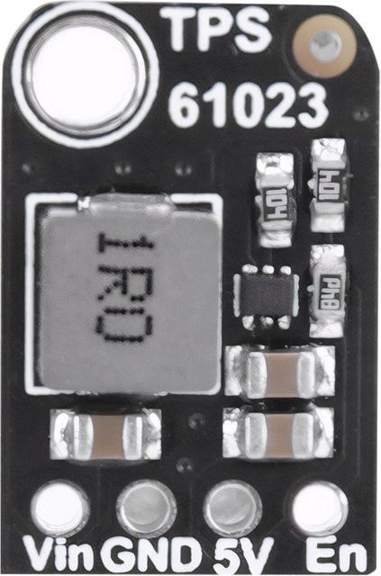 APWIKOGER TPS61023 Mini-Boost-Modul 5 V 1 A Spannungs-Aufwärtsmodul Schwarz - Bild 1