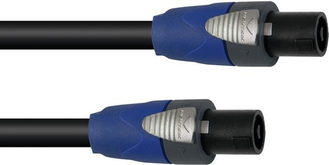 PSSO Lautsprecherkabel Speakon 2x4 in Schwarz, Länge: 15 m - Bild 1