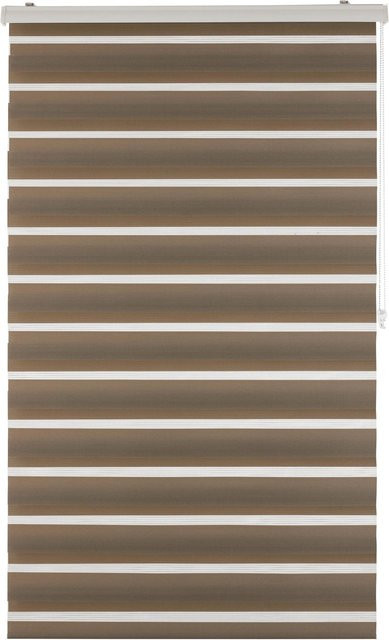 Premium Living Duorollo Thomas Rolllo in Taupe gestreift B: 100 cm, H: 160 cm - Bild 1