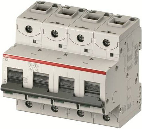 ABB S804S-UCK10 Leitungsschutzschalter MCB 4-polig - Bild 1