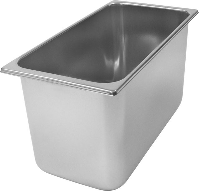 Schneider Eisbehälter aus Edelstahl in Silber, L 33 cm, B 16,5 cm, H 18 cm - Bild 1
