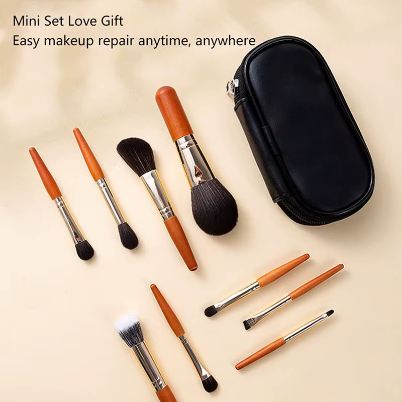 Sommer4 Make-up-Pinsel-Set, 9-teilig, Unisex - Bild 3