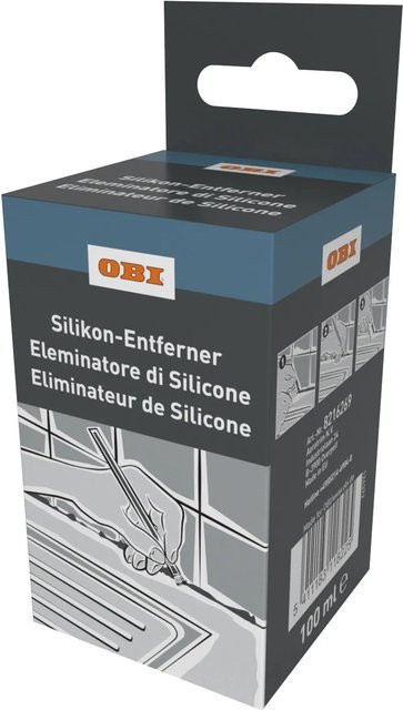 OBI Silikonentferner-Gel mit Zitronenduft und Pinsel, 100 ml - Bild 1