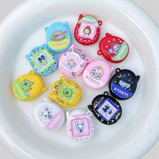 Bandai Tamagotchi-Perlen-Zubehör, Acryl, Bunt, Unisex - Bild 1