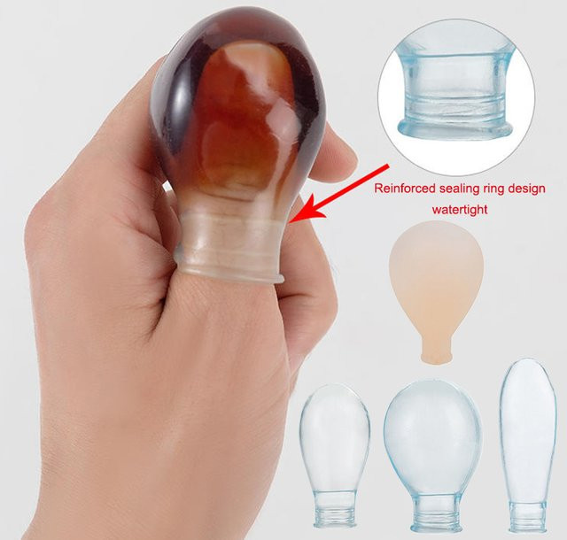 KuZHEN Soak Potion Fingerhüllen, wasserdichte Schutzhülle für Wunden, Unisex - Bild 1
